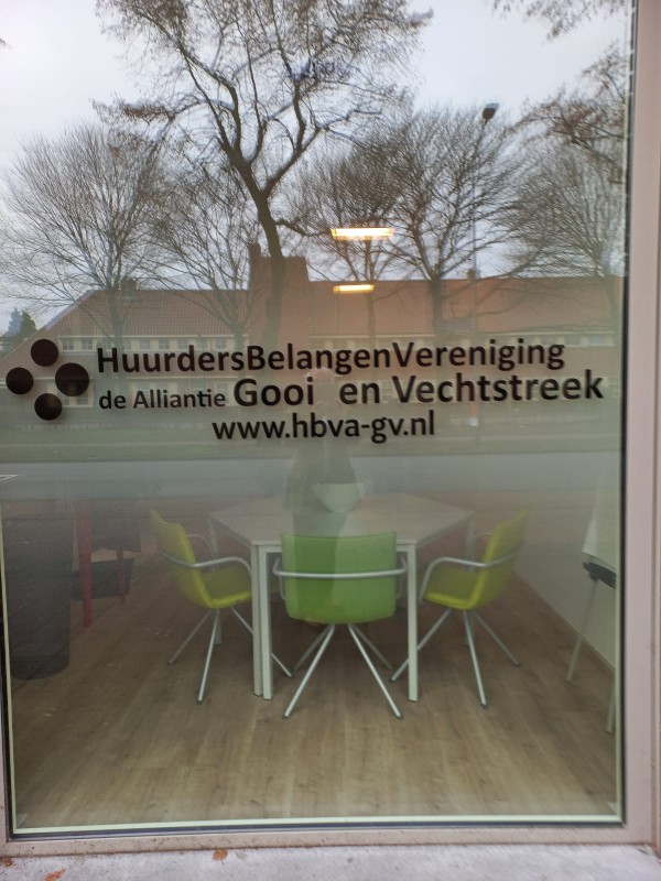 Nieuw onderkomen voor kantoor HBVA-GV