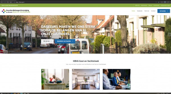 Voortgang nieuwe website Voortgang nieuwe website