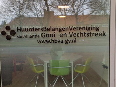 Nieuw onderkomen voor kantoor HBVA-GV